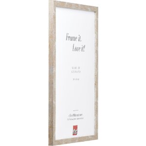 effect dřevěný rám Profil 51 antik stříbrný 20x20 cm