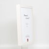 Efektní dřevěný obrazový rám profil 55 bílý 23x70 cm antireflexní sklo
