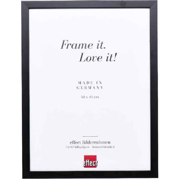 effect Rámeček na obraz Profil 58 černý 18x27 cm s protireflexním sklím