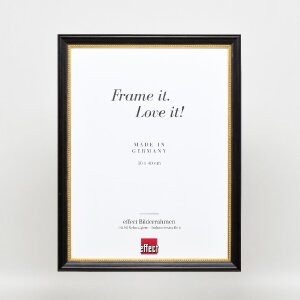 Efektní dřevěný obrazový rám profil 85 černý 23x70 cm antireflexní sklo