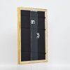 Efektní dřevěný obrazový rám Profil 85 Gold 25x60 cm antireflexní sklo