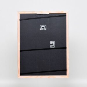 Efektní dřevěný rámový profil 89 fialový 13x13 cm antireflexní sklo