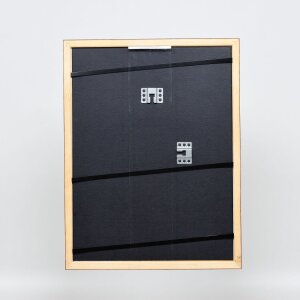 Efektní dřevěný rám profil 89 tmavě hnědý 15x20 cm antireflexní sklo