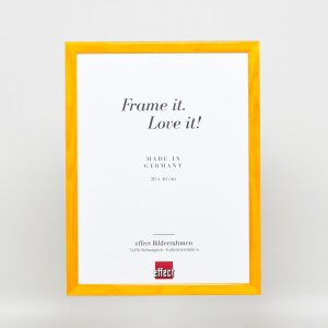 Efektní dřevěný rám profil 89 světle hnědý 25x60 cm antireflexní sklo