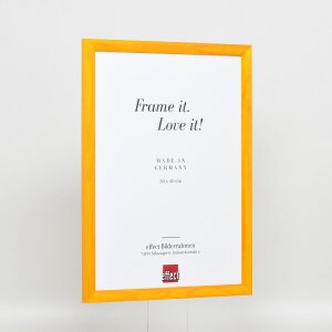 Efektní dřevěný rám profil 89 světle hnědý 25x60 cm antireflexní sklo