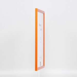 Efektní dřevěný rám profil 89 losos 27x48 cm antireflexní sklo
