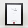Efektní obrazový rám 2310 černý 28x35 cm s antireflexním sklem