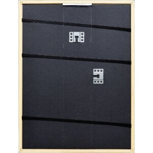 Effect Dřevěný rámeček Profil Top S platin 20x28 cm antireflexní sklo