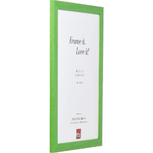 Effect Dřevěný rámeček Profil Top Pro mořskě zelený 25x50 cm s antireflexním sklem