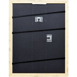 Effect dřevěný rámeček Profil Top Pro stříbrný s antireflexním sklom