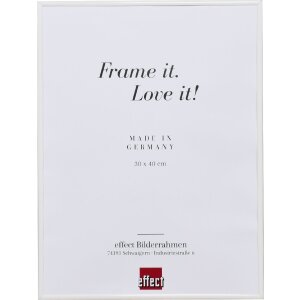 Efektní plastový rám Art white 25x60...
