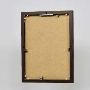 Hliníkový obrazový rám Quadro 21x29,7 cm bronzové akrylové sklo s efektem
