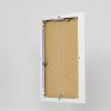 Hliníkový obrazový rám Quadro 25x50 cm s bílým akrylovým sklem MDF zadní panel