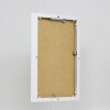 Hliníkový obrazový rám Quadro 25x50 cm s bílým akrylovým sklem MDF zadní panel