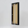 Hliníkový obrazový rám Quadro 25x50 cm s černým akrylovým sklem MDF zadní panel