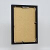 Hliníkový obrazový rám Quadro 25x50 cm s černým akrylovým sklem MDF zadní panel