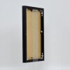 Hliníkový obrazový rám Quadro 25x50 cm s černým akrylovým sklem MDF zadní panel