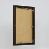 Hliníkový obrazový rám Quadro 25x70 cm bronzové akrylové sklo MDF zadní panel