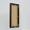 Hliníkový obrazový rám Quadro 25x70 cm bronzové akrylové sklo MDF zadní panel