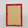Efektní hliníkový obrazový rám Quadro 27x48 cm červené akrylové sklo MDF dutá komora