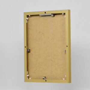 Hliníkový obrazový rám Effect Quadro 60x80 cm zlatý s akrylovým sklem