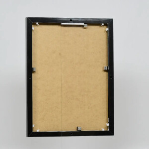 Efektní hliníkový obrazový rám Quadro 14,8x21 cm antická stříbrná akrylové sklo