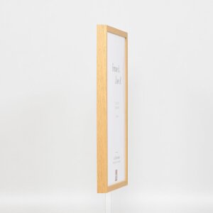 Efektní dřevěný rám profil 35 dub 10,5x14,8 cm akrylové sklo