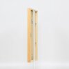 Efektní dřevěný rám profil 35 dub 10,5x14,8 cm akrylové sklo