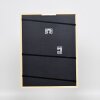 Efektní rám na obrazy z masivního dřeva profil 39 bílý 14,8x21 cm akrylové sklo