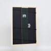 Efektní rám na obrazy z masivního dřeva profil 39 bílý 14,8x21 cm akrylové sklo