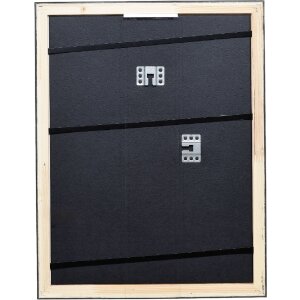 Effect Dřevěný rámeček na obraz s křivým lemem Platin 25x30 cm