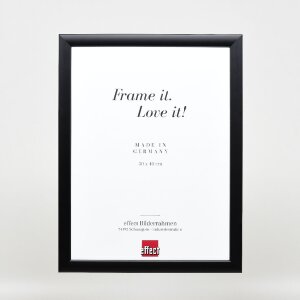 Effect Dřevěný rámeček na obraz s profilovým lemem 43 černý