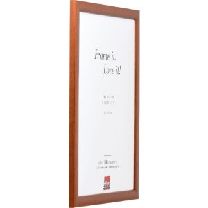 Effect Dřevěný rámeček na obraz Profil 43 hnědý 23x70 cm s umělým sklem