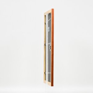 Effect dřevěný rámeček na obraz s profilovým lemem 43 hnědý