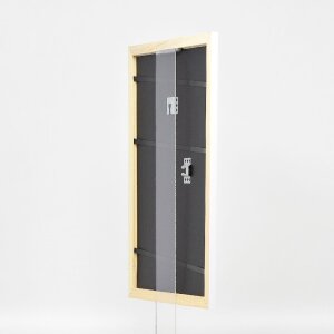 Effect Dřevěný obrazový rám Profil 43 bílý lesklý 30x45 cm