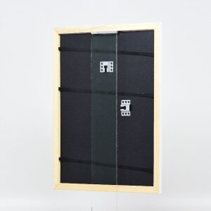 Effect Dřevěný obrazový rám Profil 43 bílý lesklý 30x45 cm