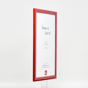 Effect Dřevěný rámeček na obraz Profil 43 červený lesklý 35x50 cm