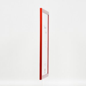 Effect Dřevěný rámeček na obraz Profil 43 červený lesklý 35x50 cm