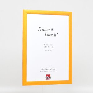 effect Dřevěný obrazový rám Profil 43 medový umělý sklo