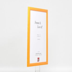 effect Dřevěný obrazový rám Profil 43 medový umělý sklo