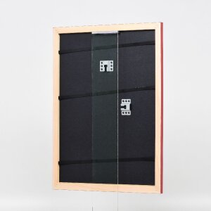 Effect Dřevěný rámeček na obraz Profil 43 červený lesklý 40x50 cm