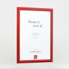 Effect Dřevěný rámeček na obraz Profil 43 červený lesklý 40x50 cm