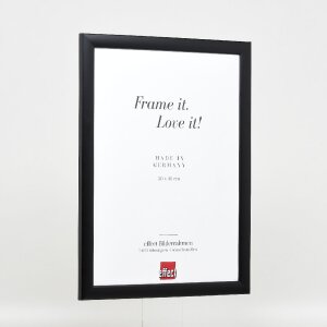 Effect Dřevěný obrazový rám Profil 43 černý 40x60 cm umělé sklo