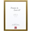 Effect Dřevěný obrazový rám Profil 43 zlatý 42x59,4 cm umělé sklo