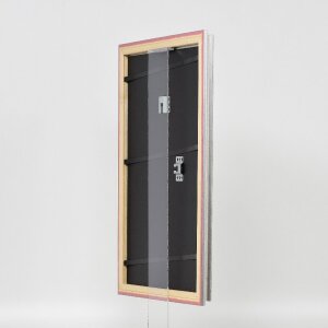 Effect Dřevěný obrazový rám Profil 44 stříbrný 45x80 cm s bruchsichrým umělým sklem