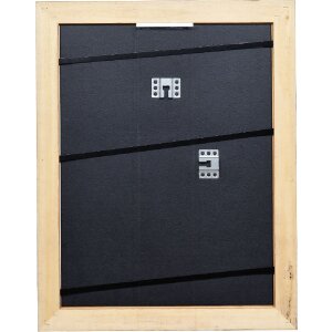 Effect dřevěný rám v barokním stylu, hnědý 18x24 cm