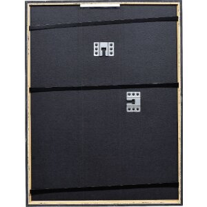 Effect Dřevěný rámeček na obraz s profilovým rámem 69 černý 30x30 cm