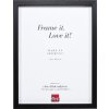 Effect Dřevěný rámeček s černým profilovým lemem 28x35 cm umělý sklo