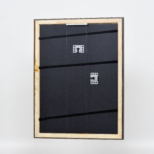 Efektní dřevěný obrazový rám profil 85 černý 20x20 cm akrylové sklo
