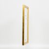 Efektní dřevěný obrazový rám Profile 85 Gold 20x25 cm akrylové sklo